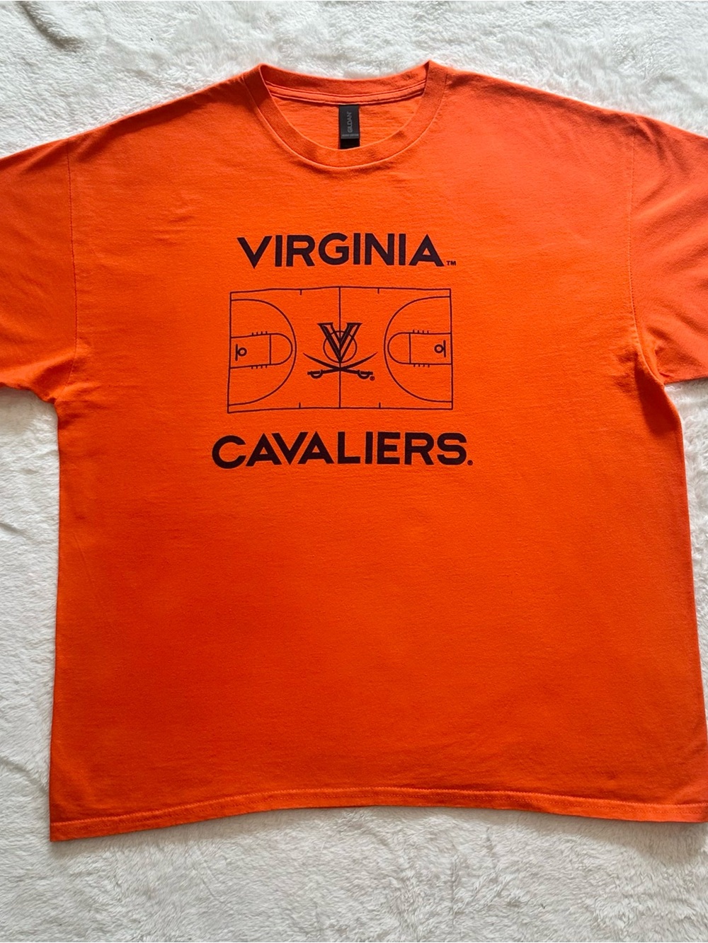 Gildan Virginia Cavaliers Orange Graphic Tee